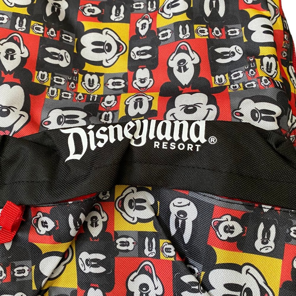 Disneyland Resort Unisex Mickey Mouse All Over Print Colorful Backpack School - Picture 2 of 6